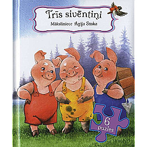 6 puzzles The Three Little Pigs