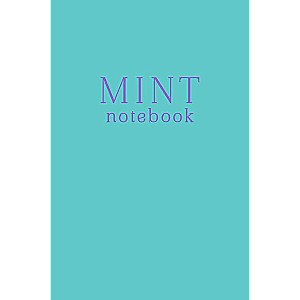 Mint notebook. A5 notebook, 32 sheets.
