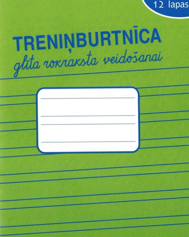 Workbook for creating beautiful handwriting green