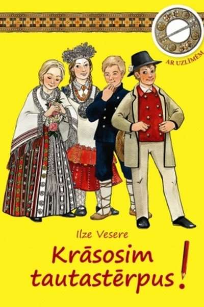 We will color folk costumes