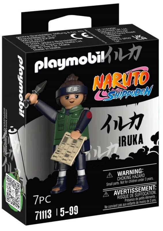 Spielzeugfigur IRUKA aus dem Manga Naruto. Naruto