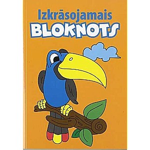 Coloring Notebook. Parrot