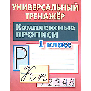 Comprehensive Copybooks. 1st Grade. Universal Exercise Book