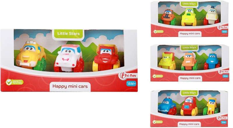 Little Stars Toy Car, 3 pcs.