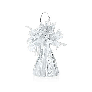 Ballast for balloons 145g FOIL pastel white color 1pc