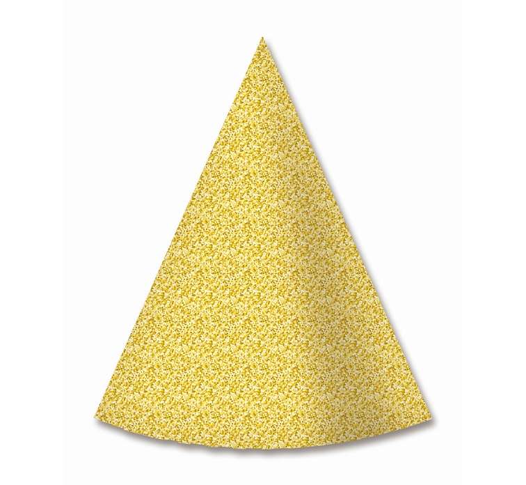 Paper Hats 4 pcs. Gold