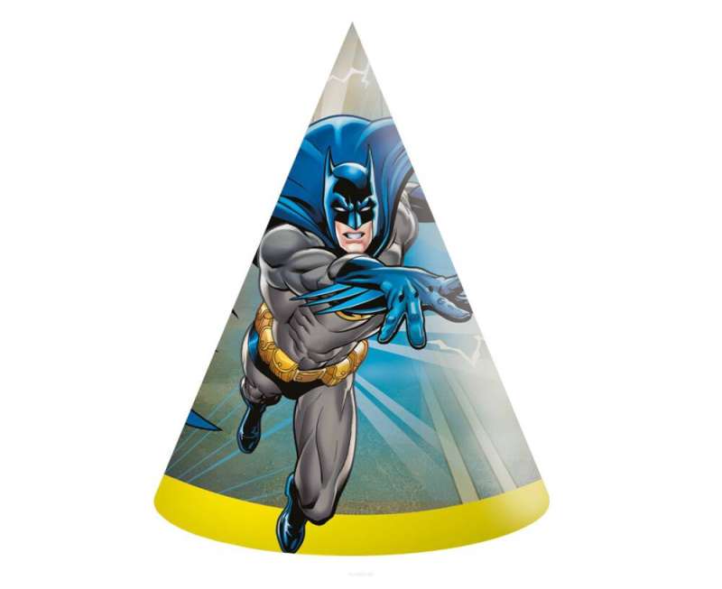 Paper hats 6 pcs Batman Rogue Rage