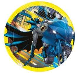 Paper plates 23cm, 8pcs. Batman Rogue Rage