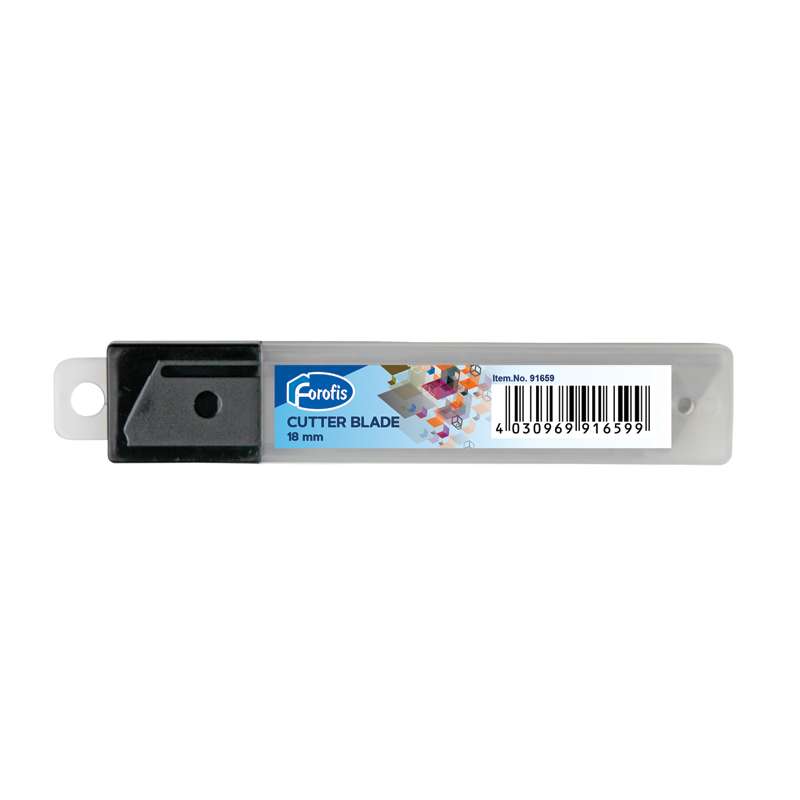 Blades for utility knife, blade width 18mm 10pcs. FOROFIS