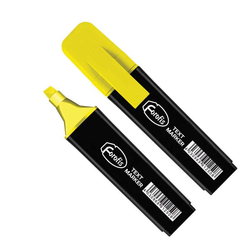 Text marker FOROFIS yellow