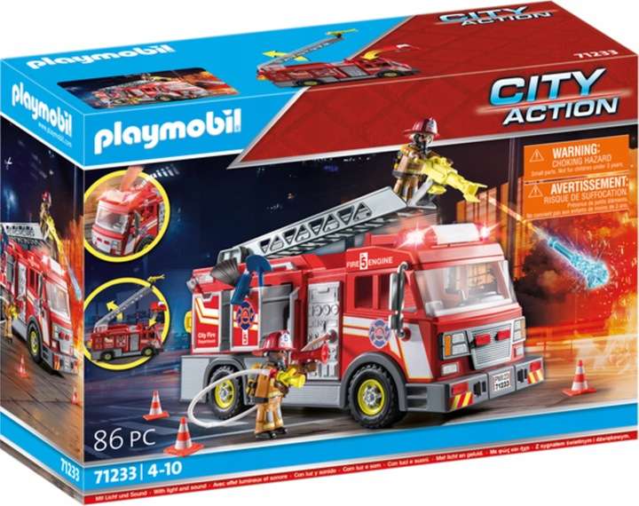 Emergency Fire Truck