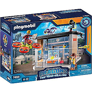 Icaris Laboratory with Dragon Figure