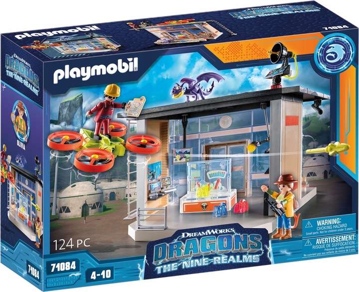 Icaris Laboratory with Dragon Figure