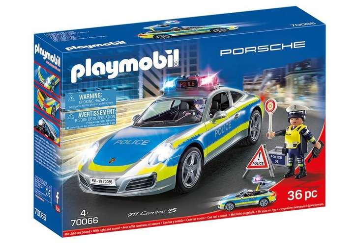 Police Car Porsche 911 Carrera 4S