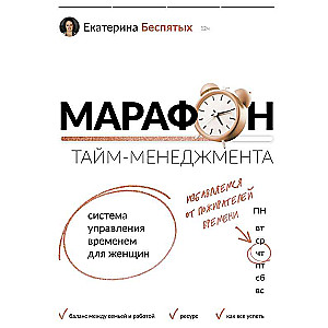 Marathon of Time Management. Time Management System for Women
