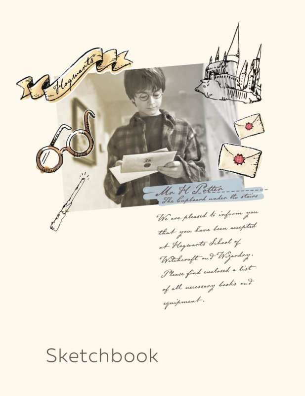 Sketchbook. Harry Potter 162x210 mm