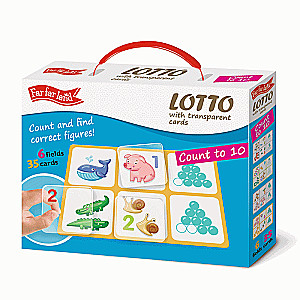 Educational game FAR FAR LAND Lotto - Count to 10