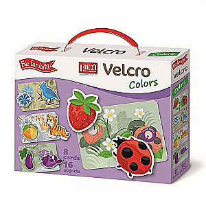 Educational game FAR FAR LAND Colors, with Velcro