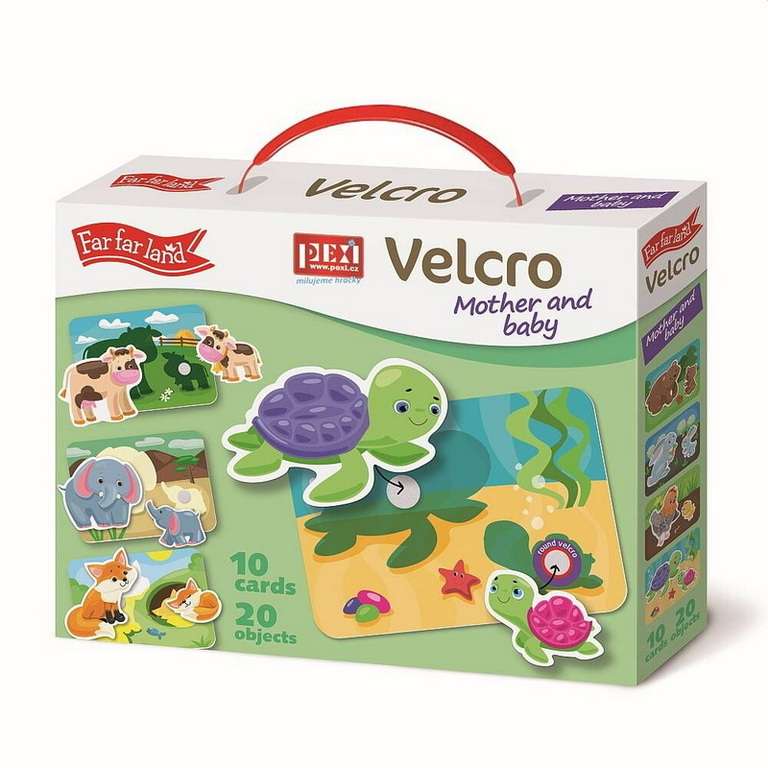 Developing game FAR FAR LAND Mom and Baby, with Velcro