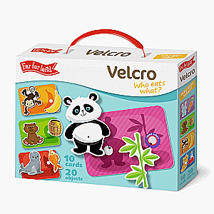 Educational Game FAR FAR LAND Who Lives Here, on Velcro