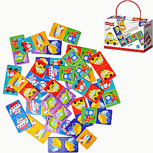 Developing game FAR FAR LAND Domino - Transport, 28 cards