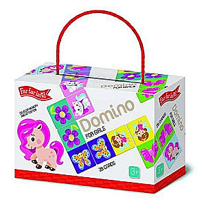 Developing Game FAR FAR LAND Domino for Girls, 28 Pieces