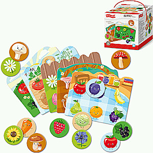 Educational Game FAR FAR LAND LOTTO - Harvesting 5in1