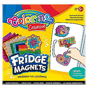 Craft Set - Refrigerator Magnets with Foil, Mix
