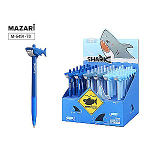 CHARK Automatic Gel Pen, BLUE