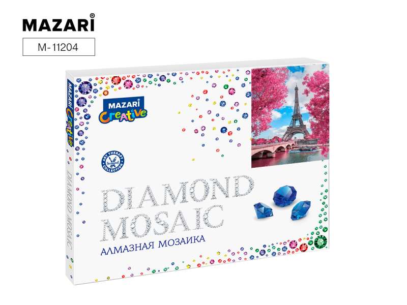 Diamond Mosaic PARIS, 40x50 cm, 1 design