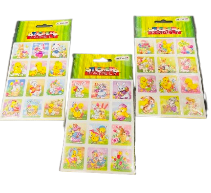 Easter stickers for children's creativity, mix