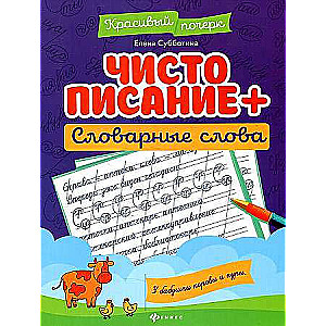 Cursive Writing + Vocabulary Words