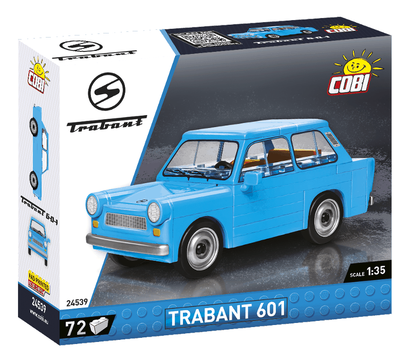 Constructor - COBI Trabant 601, 72 pieces
