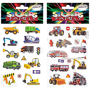Car Decor Sticker, Mix, 10x15 cm