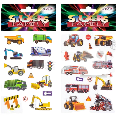 Car Decor Sticker, Mix, 10x15 cm