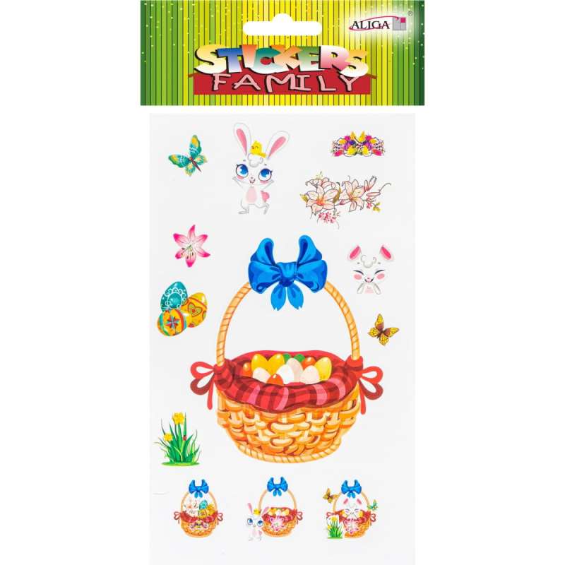 Easter stickers for children's creativity, mix