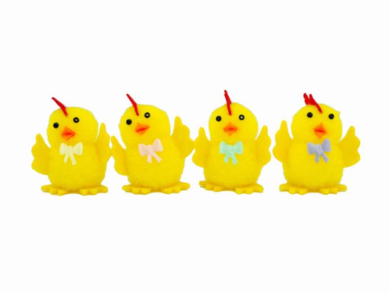 Easter Decor - Chicks, 4.5cm, 4 pcs.