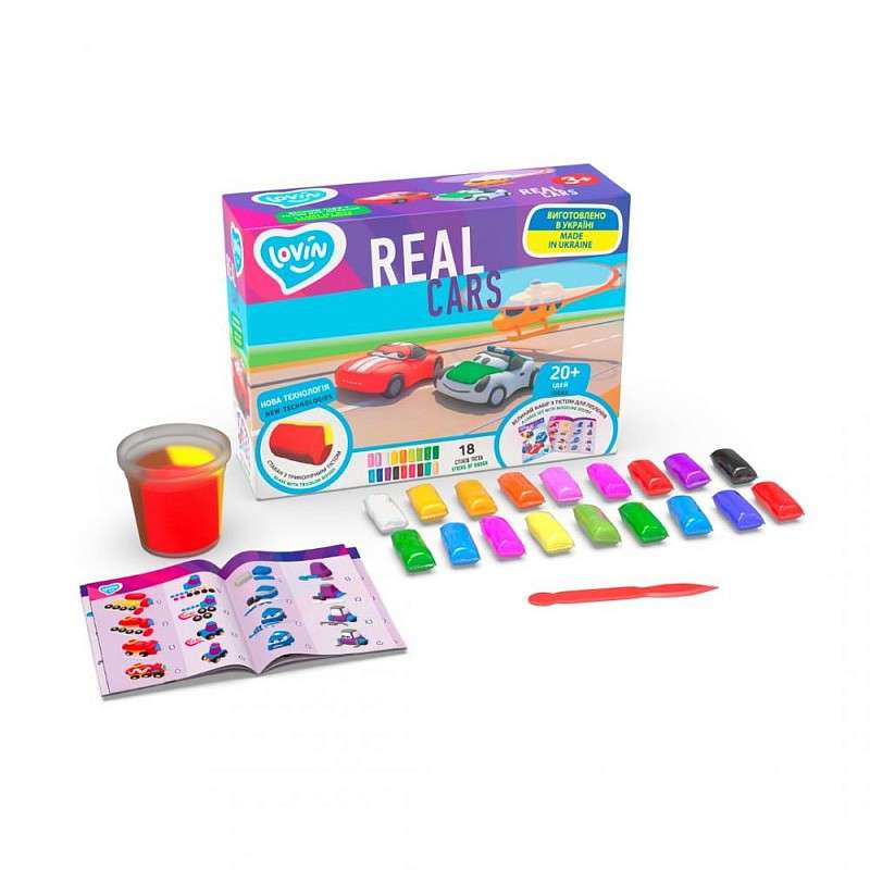 Play Dough Modeling Mass - Real Cars