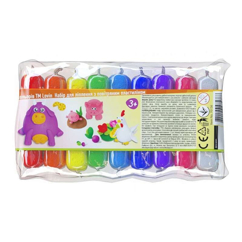 Modeling Mass, Bouncing Clay – 9 Colors