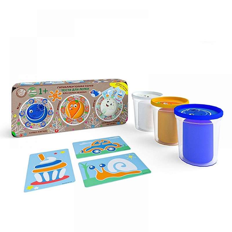 Play Dough Creative Set - ECO Series 3 pcs.
