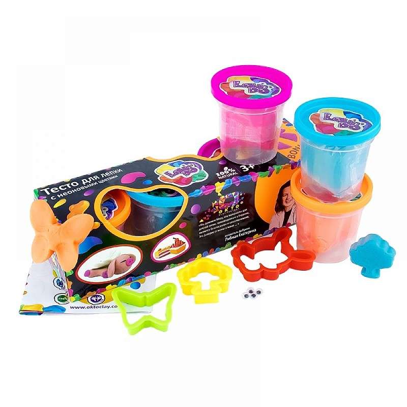 Play Dough Creative Set - Neon 3 pcs.