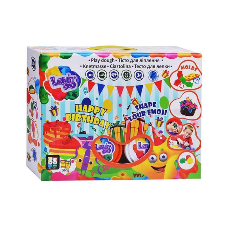 Creative Set Play Dough - Birthday