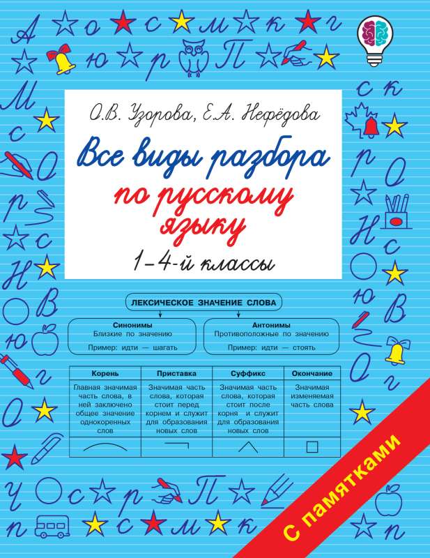 All Types of Analysis in Russian Language. Grades 1-4