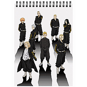 A5 Sketchbook for Drawing Tokyo Avengers
