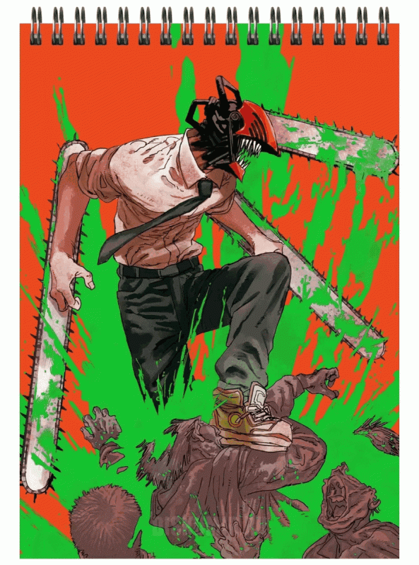 A5 Drawing Sketchbook Chainsaw Man
