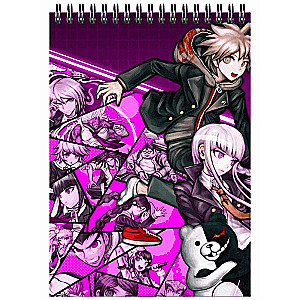 Danganronpa A5 Drawing Sketchbook