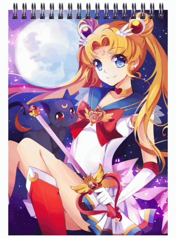 A5 Sailor Moon Sketchbook