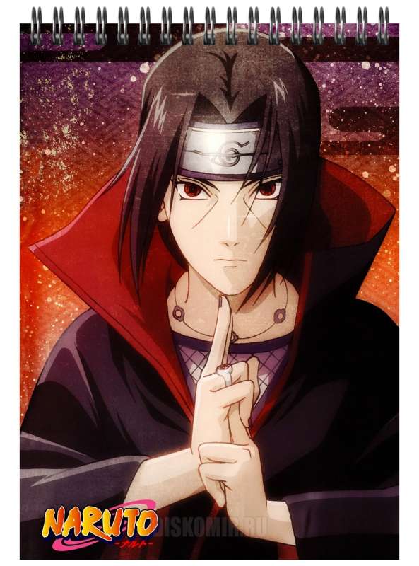 A5 Drawing Sketchbook Naruto Shippuden Itachi Uchiha