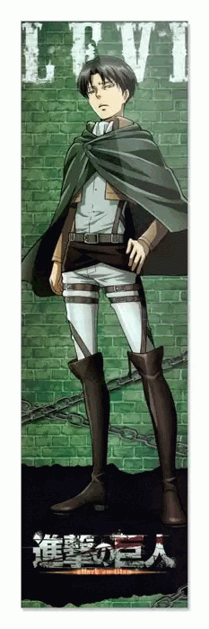 Attack on Titan Bookmark - Levi