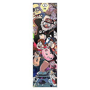 Bookmark with Gravity Falls characters
